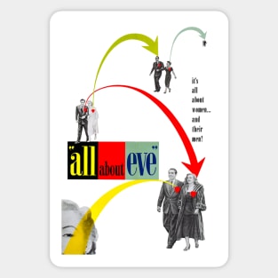 All About Eve Poster Sticker